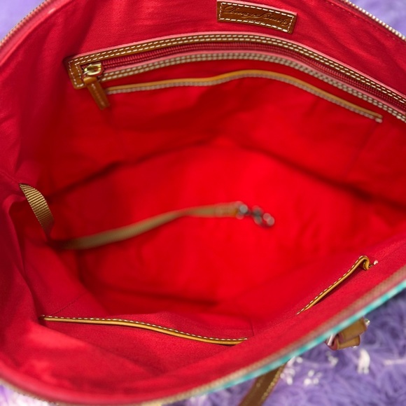 🛑SOLD🛑 RARE EXCLUSIVE, DOONEY & BOURKE Women’s Sena Zip Top Shopper Tote Bag - Picture 11 of 17